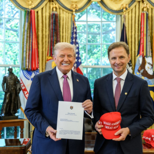 Trump laudă cooperarea SUA cu Moldova în contextul primirii ambasadorului Vlad Kulminski