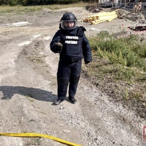 Pirotehniștii botoșăneni intervin în Drăgușeni pentru muniție descoperită la fundația unei clădiri