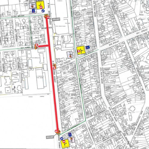 Galați: închidere temporară a bulevardului George Coșbuc pentru lucrări de modernizare