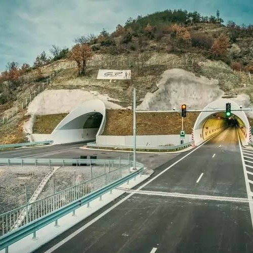 Un nou tunel rutier deschis între Bulgaria și Grecia pe autostrada Struma