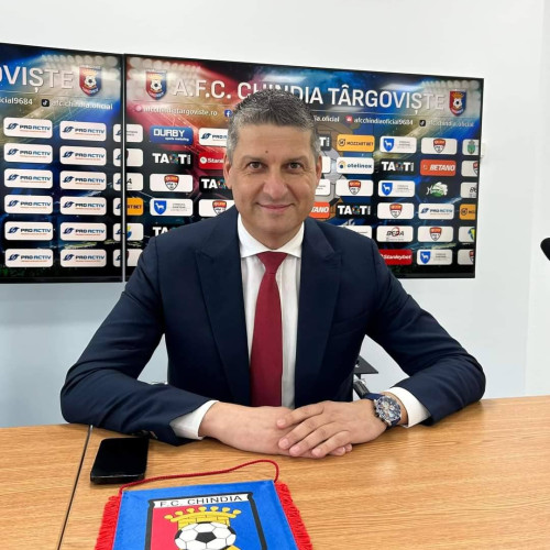 Gabriel Boriga devine președintele clubului de fotbal Chindia Târgoviște, din Dâmbovița