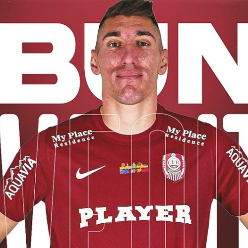Marko Gjorgjievski pleacă de la CFR Cluj și semnează cu Hermannstadt