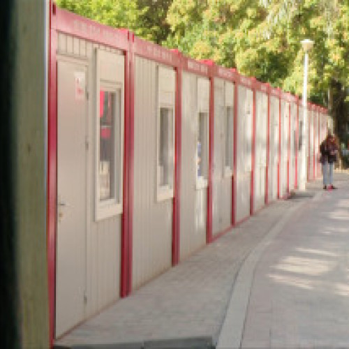 Tramvai deraiat în București după ce o trotinetă a fost lăsată pe șine