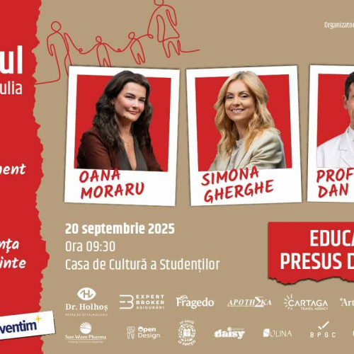 Alba Iulia găzduiește conferința „Eu și Copilul” pentru părinți, profesori și specialiști