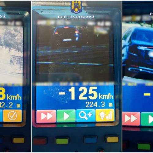 Control rutier în județul Bacău: peste 720 de sancțiuni pentru viteză în perioada 1–7 septembrie