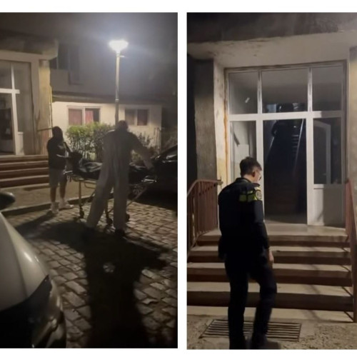 Investigații în localitate după descoperirea unui cadavru în apartament și o femeie în centrul anchetei