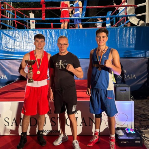 Boxeri din Focșani la Gala Sandu Stoian Memorial