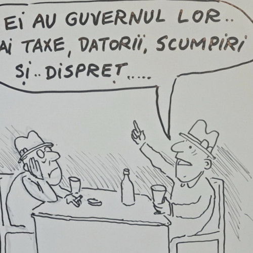 Caricatura zilei ca comentariu vizual asupra momentelor curente