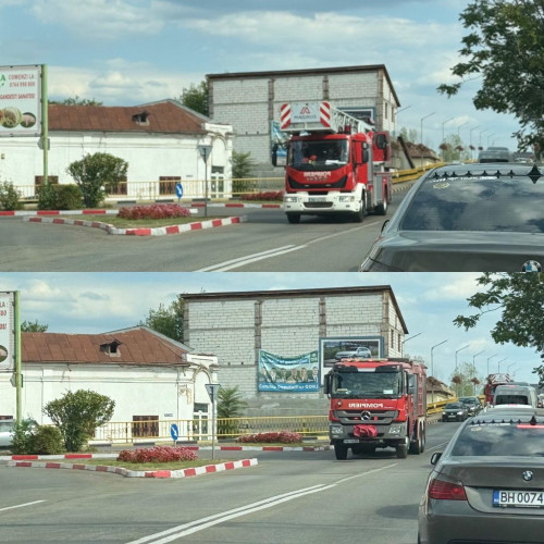 Incendiu într-un apartament pe strada Victoriei, Târgu Jiu