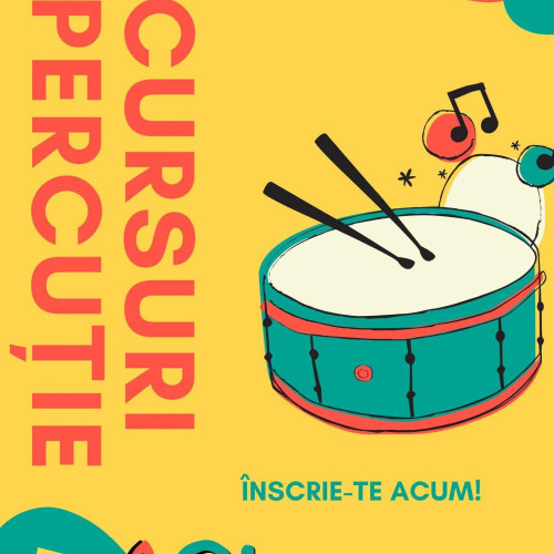 Cursuri de percuție la Școala Populară din Târgu Jiu atrag pasionați de ritm