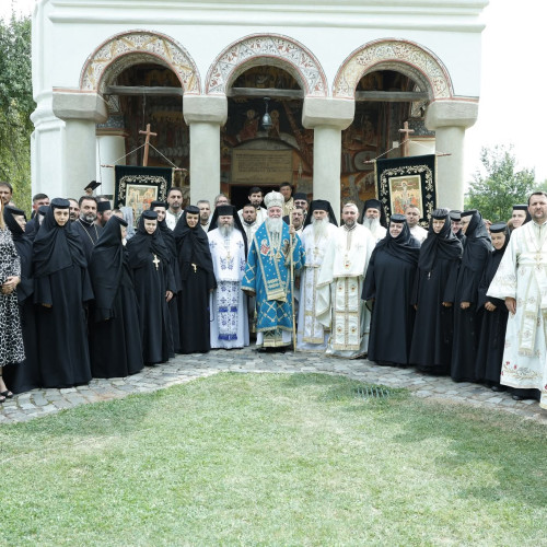 Mănăstirea Logrești sărbătorește hramul și acordă ranguri monahale