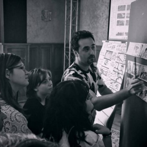 Storyboard la BIAF: Mihai Grăjdeanu unește banda desenată cu filmul