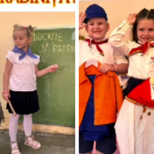 Grădinița Samus, controverse după zi tematică cu uniforme comuniste