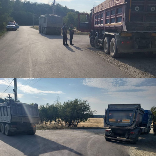 Sancțiuni pentru transportul rutier de mărfuri pe DC 149 Pleșa-Bumbești-Jiu
