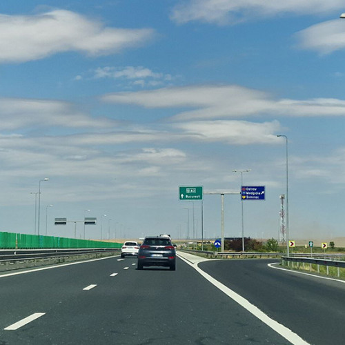 Trafic restricționat pe a doua bandă între km 54-61 București–Constanța pentru marcaje