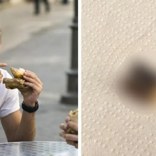 Clujean găsește obiect de plastic în kebab și pregătește sesizare la ANPC