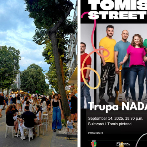 Trupa Nada susține concert pe Tomis, însoțit de devieri de trafic