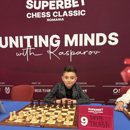 David Talabă, tânărul sahist din Galați, se impune la nivel european