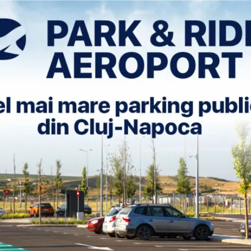 Park & Ride Aeroportul Cluj-Napoca: finalizat în 2024 cu bilet gratuit pentru transport