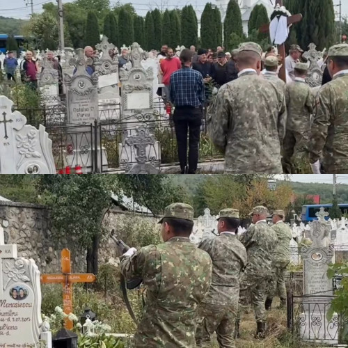 Ioan C. Manasia, ultimul veteran de război, înmormântat la Polovragi