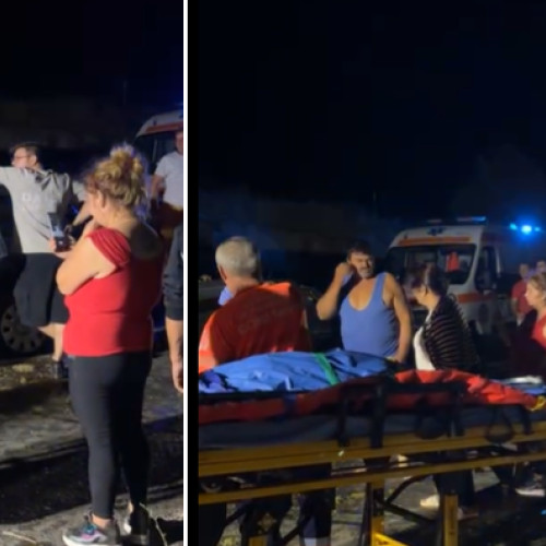 Accident grav pe DN 3 la Dervent: mort, trafic blocat