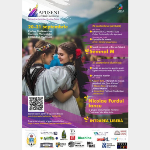 Serbările Memoriei în Apuseni reunesc comunități, cu Principesa Sofia la eveniment