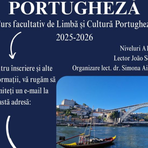 UAIC Iași lansează în 2025–2026 un curs facultativ de portugheză
