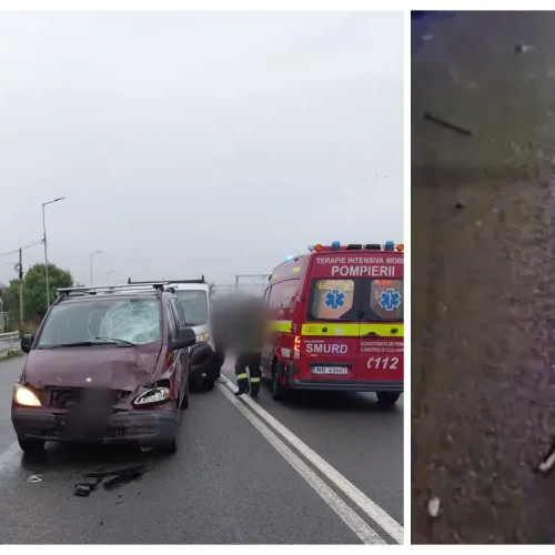 Accident grav pe DN1C la Jucu: biciclist decedat