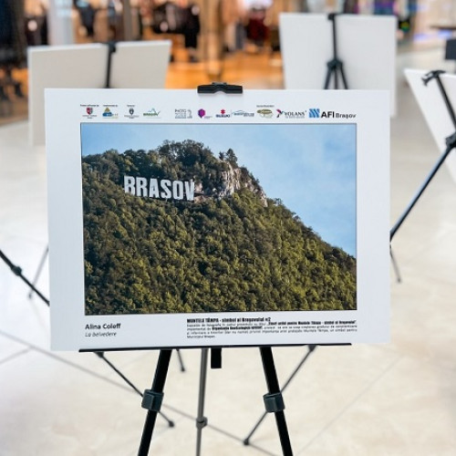 Expoziție foto despre Muntele Tâmpa la Brașov