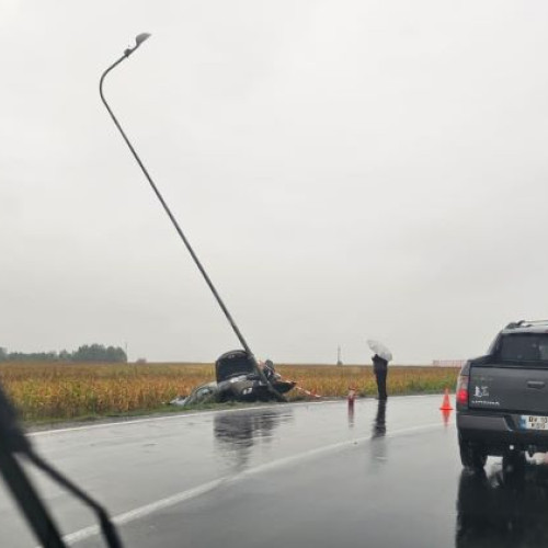 Accident pe centura Brașovului spre Ghimbav afectează traficul