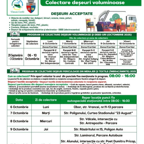 Polaris M. Holding organizează a doua campanie gratuită în Focșani