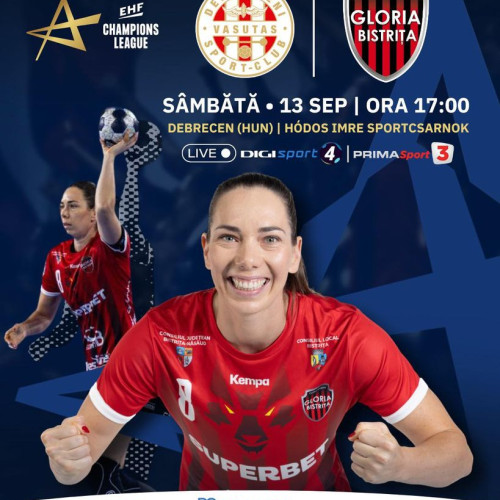 Gloria-Debrecen în direct, arbitri slovaci; alte meciuri din grupă