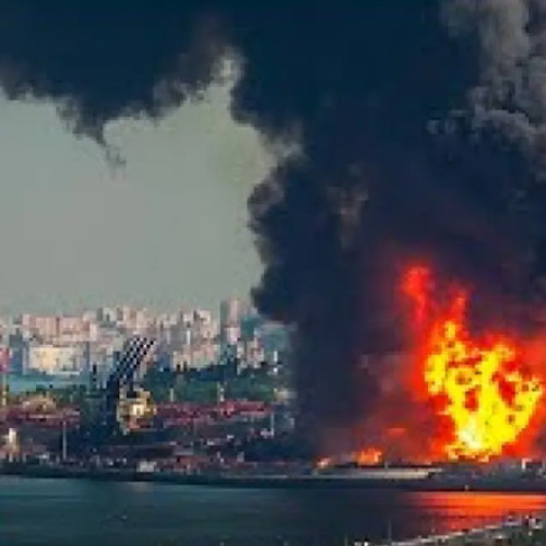 Dronele atacă portul Primorsk, nod cheie pentru exporturi