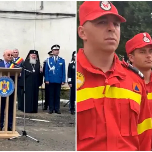 Emil Boc omagiază pompierii la Ziua Pompierilor