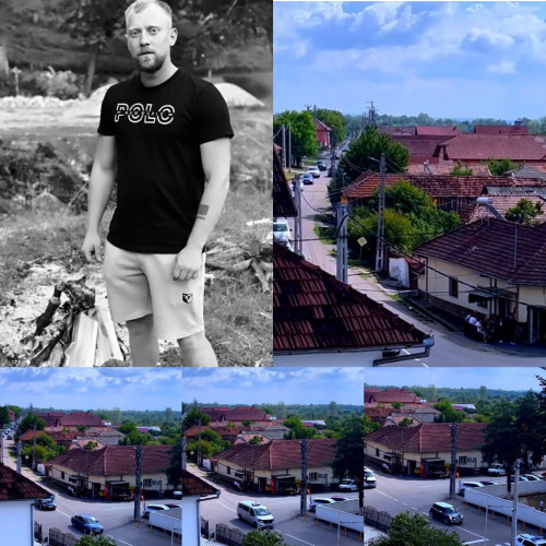 Tristețe în Runcu după trecerea în neființă a tânărului Șerban Constantin Cușu