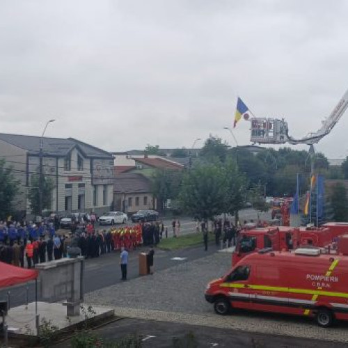 Ziua armei pompierilor militari sărbătorită la Maramureș cu ceremonial