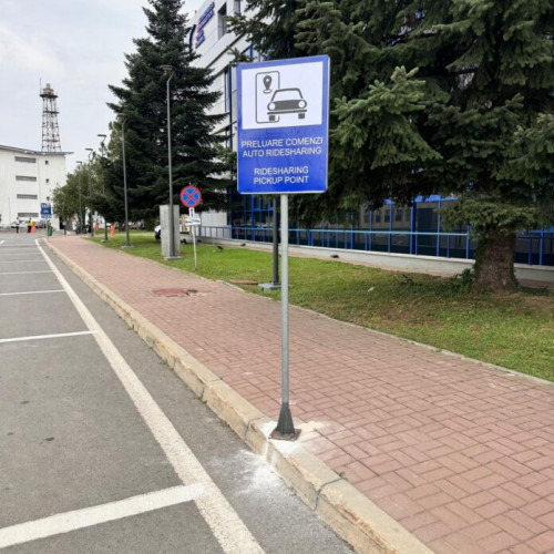 Aeroportul Băneasa inaugurează zonă pentru ride-sharing