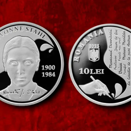 BNR lansează monedă din argint pentru 125 de ani de la nașterea Stahl