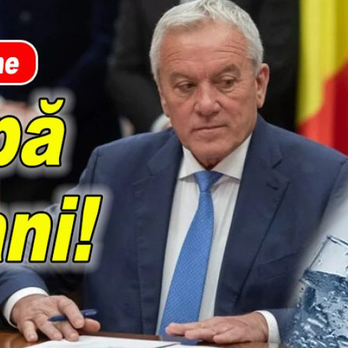 Primarul Toma promite scădere a prețului apei în Buzău