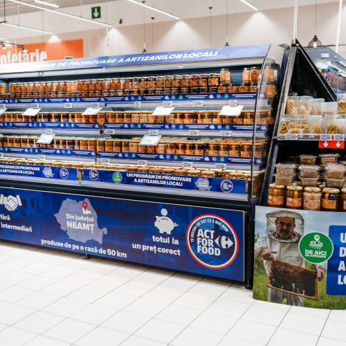 Carrefour extinde oferta în Piatra Neamț cu producători locali