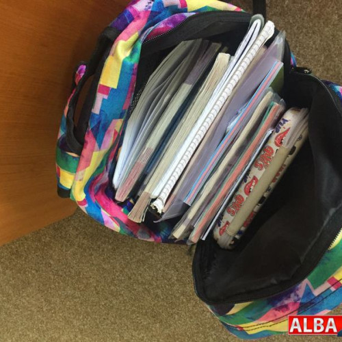 Ghiozdănele pentru elevi din județul Alba acordate de Femeile Ortodoxe