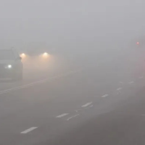 Ceață densă în Transilvania: avertismente pentru șoferi