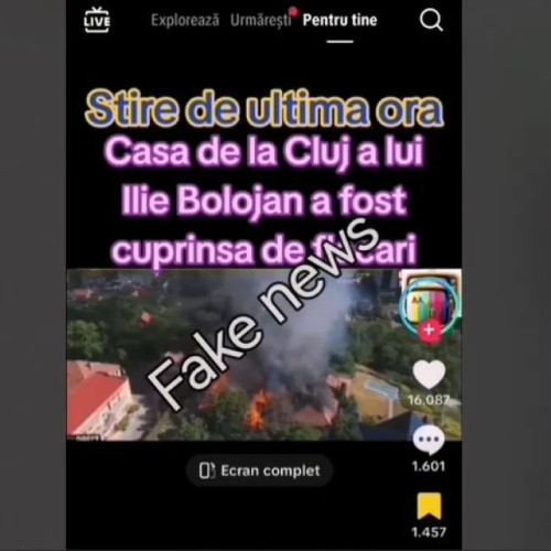 Dezinformare pe TikTok: cum s-a răspândit o știre despre casa lui Ilie Bolojan