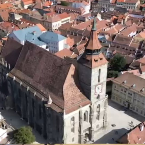Video Curtea Bisericii Negre din Brașov va fi reabilitată, după 150 de ani. Cum va arăta și când ar urma să fie gata lucrările