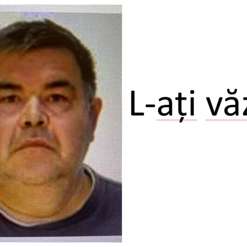 Bărbat de 67 de ani dispărut în Turda, căutat de poliție