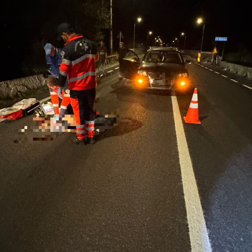 Bărbat din Bicaz și-a pierdut viața după ce a fost lovit de mașină în timp ce traversa neregulamentar