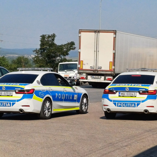 Doi bărbați din Botoșani prinși în timpul unei acțiuni de combatere a pirateriei auto