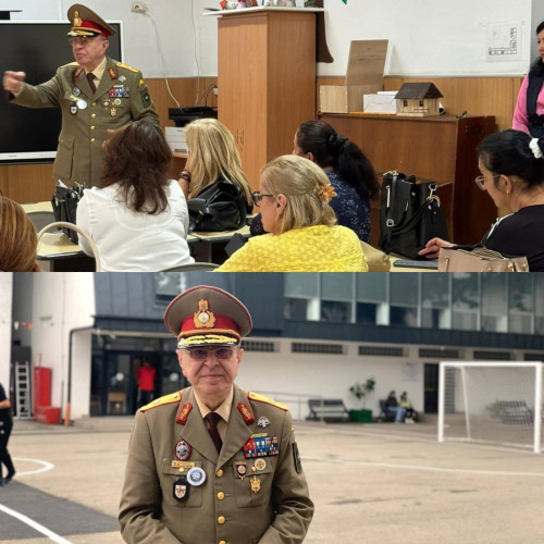 Bartolomeu Săvoiu, strănepotul fondatorului, a vizitat Școala „Constantin Săvoiu” din Gorj