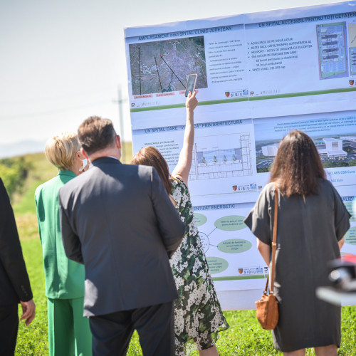 Construcția noului spital județean din Sibiu întârzie din cauza evaluării financiare