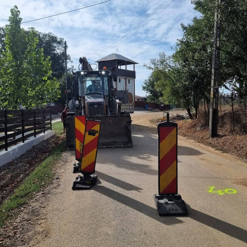 Au început lucrările de modernizare a drumurilor în comuna Raciu, Dâmbovița